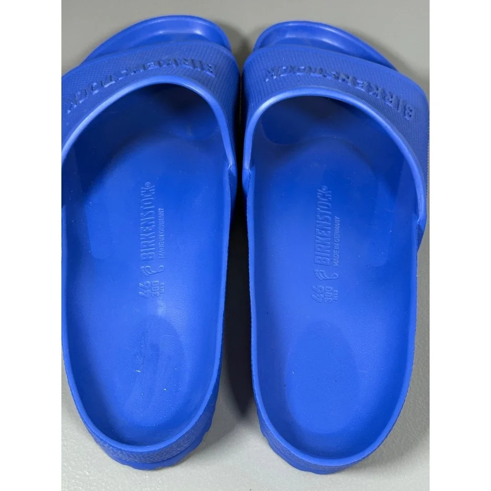Birkenstock Barbados EVA Slides Men's 13 EU 46 Ultra Blue Beach Casual Shower